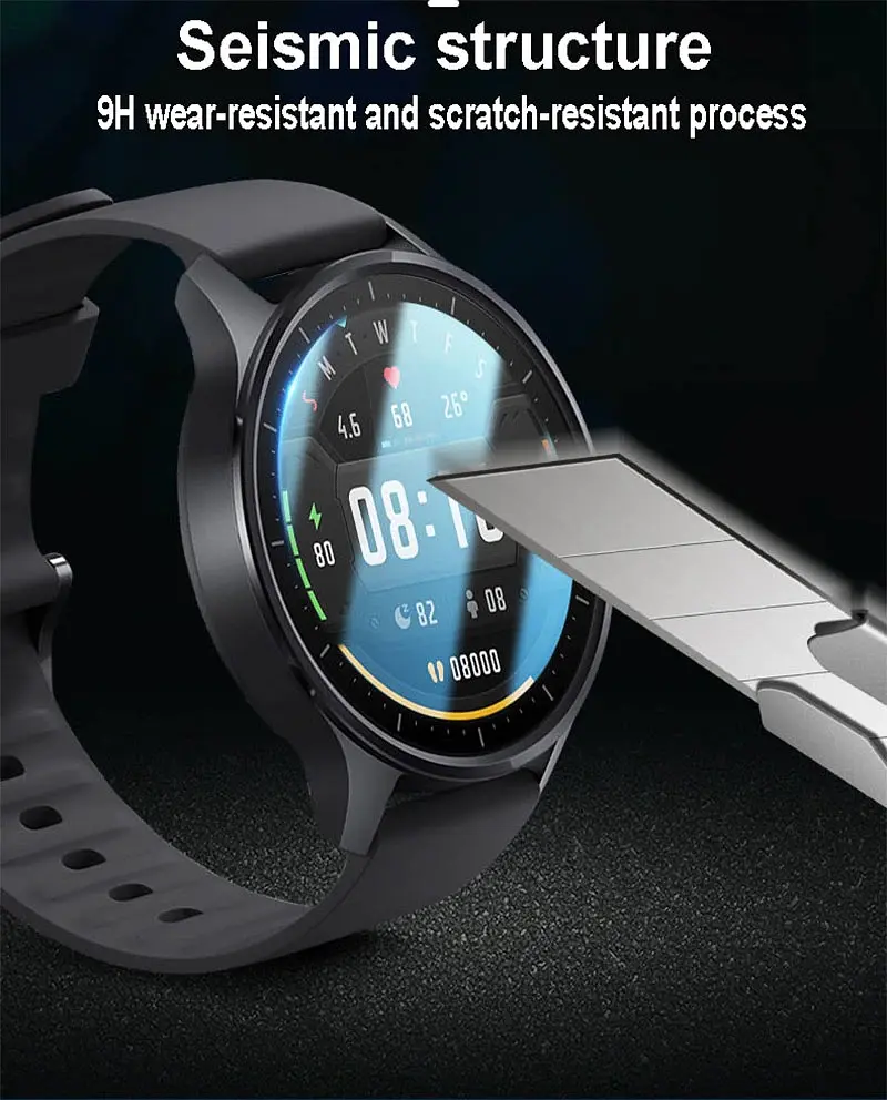 Защитная пленка VSKEY для смарт-часов Xiaomi Mi Watch Color 1 шт. - фото 5