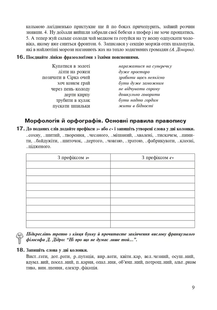 Українська мова. 8 клас. Робочий зошит. Видання шосте, доповнене та перероблене - Тарас Ткачук - фото 8