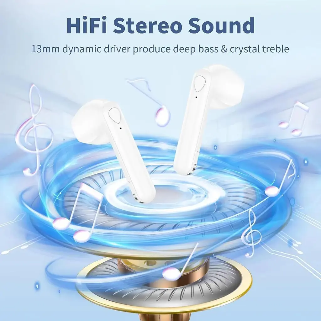 Бездротові навушники Bluetooth V5.3 HiFi Stereo - фото 7