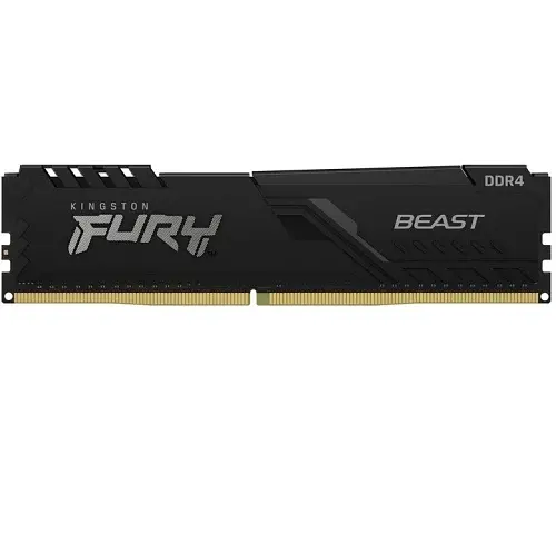 Пам'ять 8Gb x 2 (16Gb Kit) DDR4, 3200 MHz, Fury Beast, Black, 16-18-18, 1.35V, з радіатором Kingston teh0020277 - фото 2