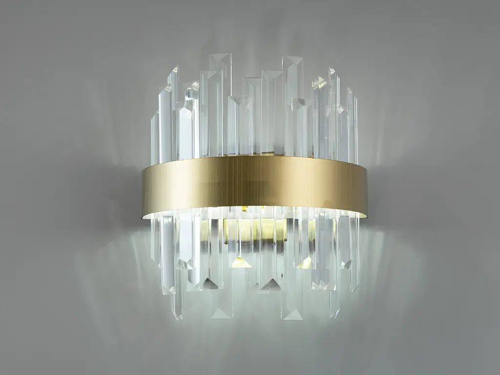 Світильник настінний LED Diasha 836/2BR 18W бронза 990 лм для дому та офісу - фото 3