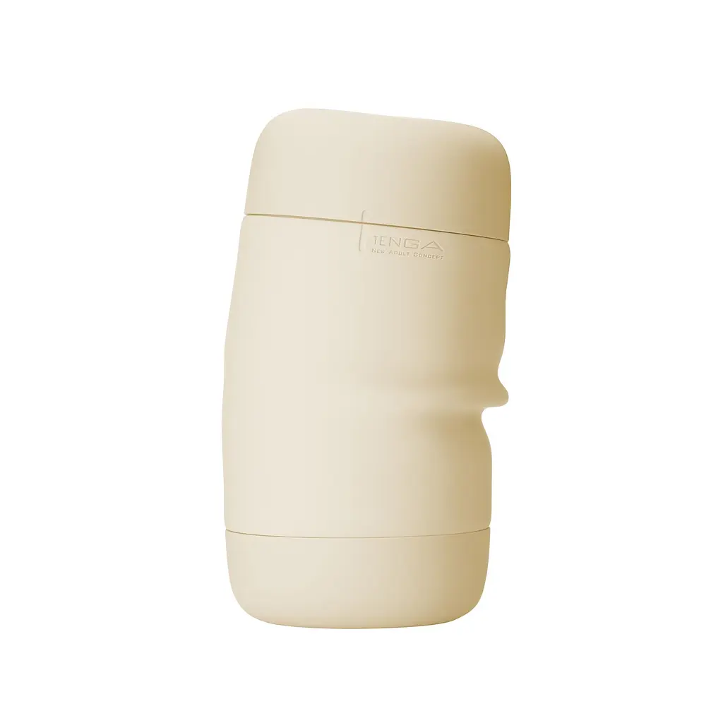 Мастурбатор TENGA PUFFY LATTE BROWN, ультрам’який матеріал, багаторазовий, наскрізний - фото 5