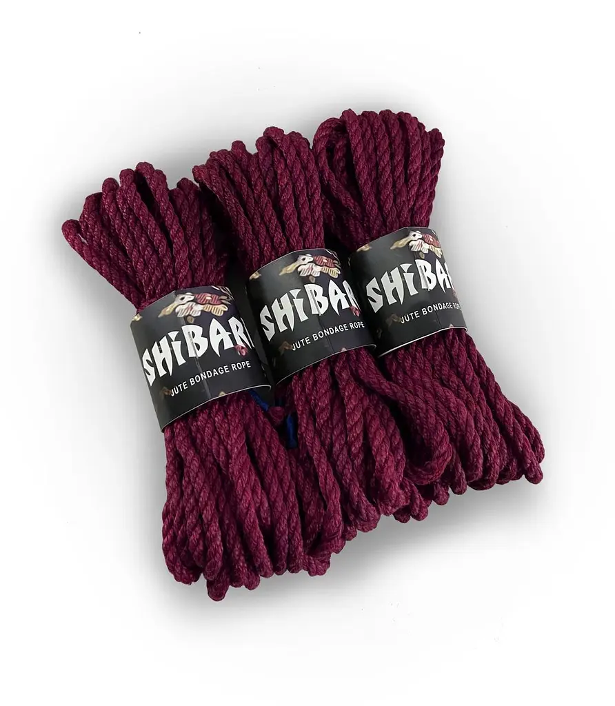 Джутовая веревка для Шибари Feral Feelings Shibari Rope, 8 м фиолетовая - фото 2