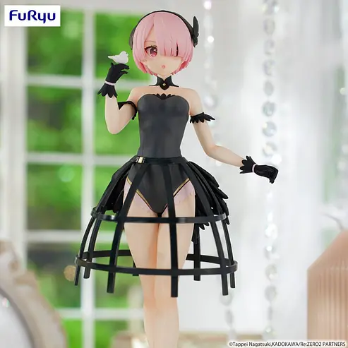 Фигурка Furyu Жизнь с нуля в альтернативном мире Рам Re:Zero Ram Birdcage Dress 22 см F RZ R BD 22 - фото 9