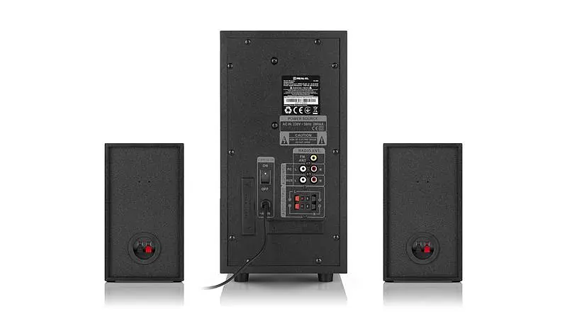 Акустическая система Real-El M-555 Black - фото 4