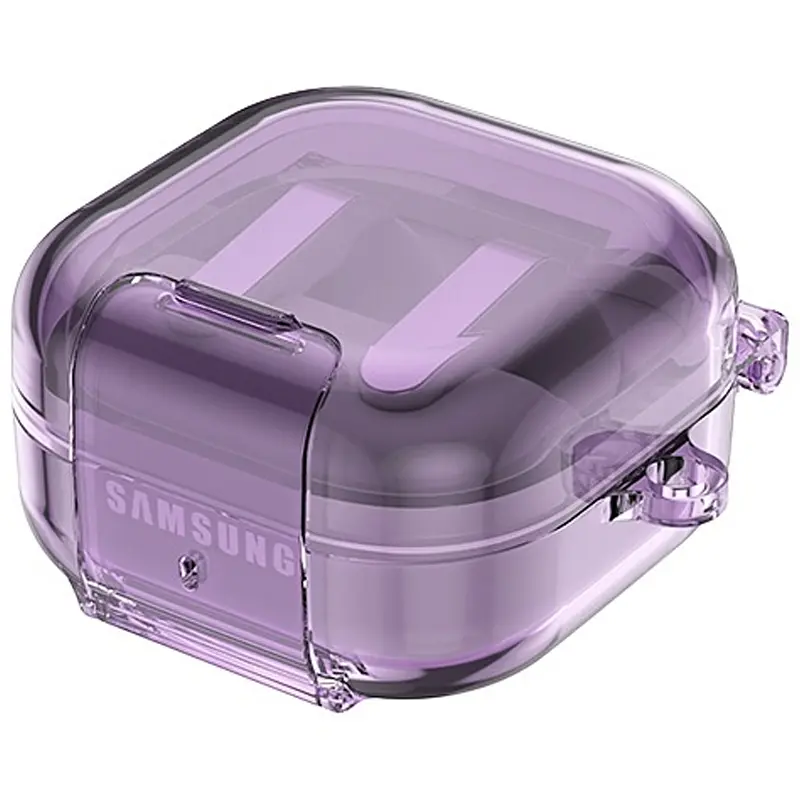 Футляр Crystal Lock Series для Samsung Galaxy Buds 4 / 4 Pro Purple - фото 2