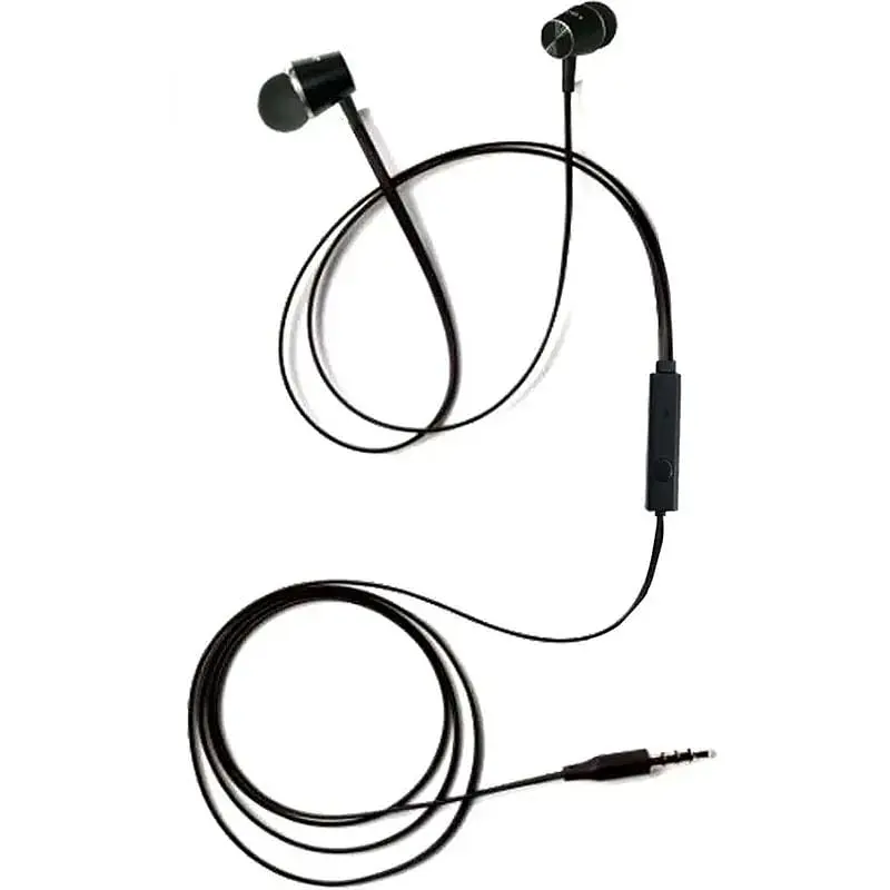 Гарнитура Awei PC-2 Wired Earphone Black - фото 2
