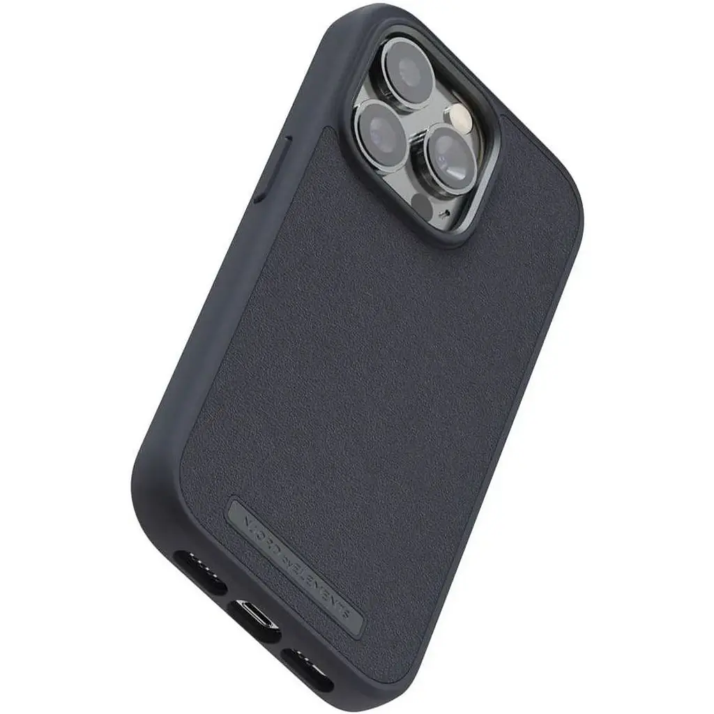 Чехол-накладка Njord Genuine Leather MagSafe Case Black для iPhone 14 Pro (NA43GL00U) - фото 5