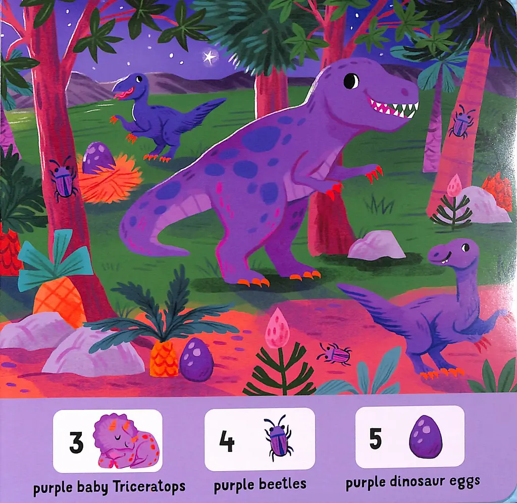 I Can Spy a Dinosaur. Spotting, Counting, Colours - Лара Мерфі - фото 5