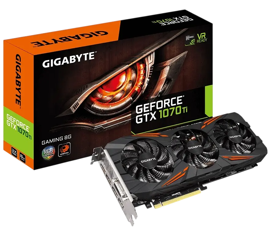 Відеокарта GeForce GTX 1070 Ti 8GB Gigabyte Gaming (GV-N107TGAMING-8GD) Б/В - фото 4
