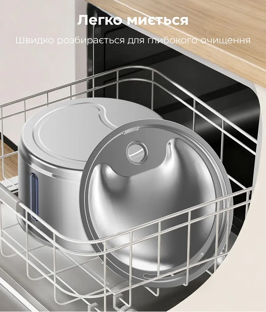 Фонтан для кота NPET WF210 Plus 4 л з нержавіючої сталі з підсвіткою - фото 7