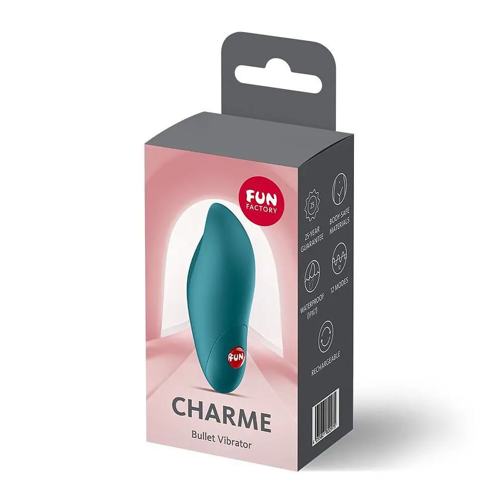 Віброкуля Fun Factory Charme Bottle Green, 12 режимів, перезаряджувана - фото 6