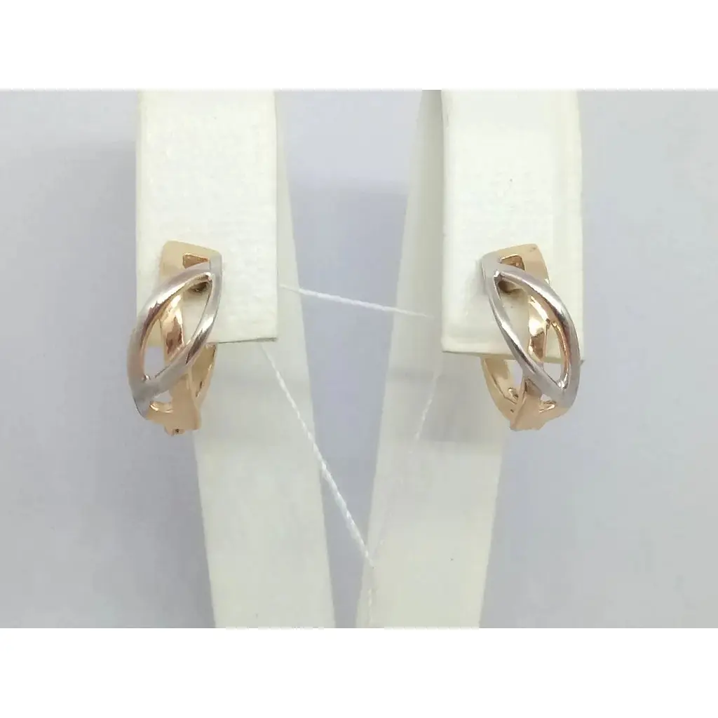 Золоті сережки Родинні коштовності. 131043 - фото 3