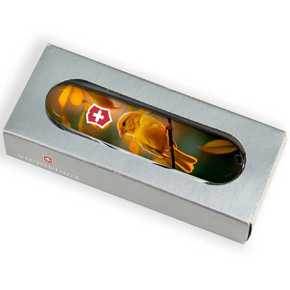 Ніж Victorinox Spartan Ukraine 91мм 13функ Золота пташка - фото 6