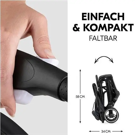 Коляска прогулянкова Hauck Travel N Care Plus Black (16018-3) - фото 6
