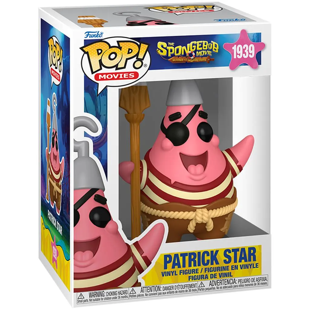 Ігрова фігурка Funko POP! Губка Боб Пірат Патрік (83591) - фото 2
