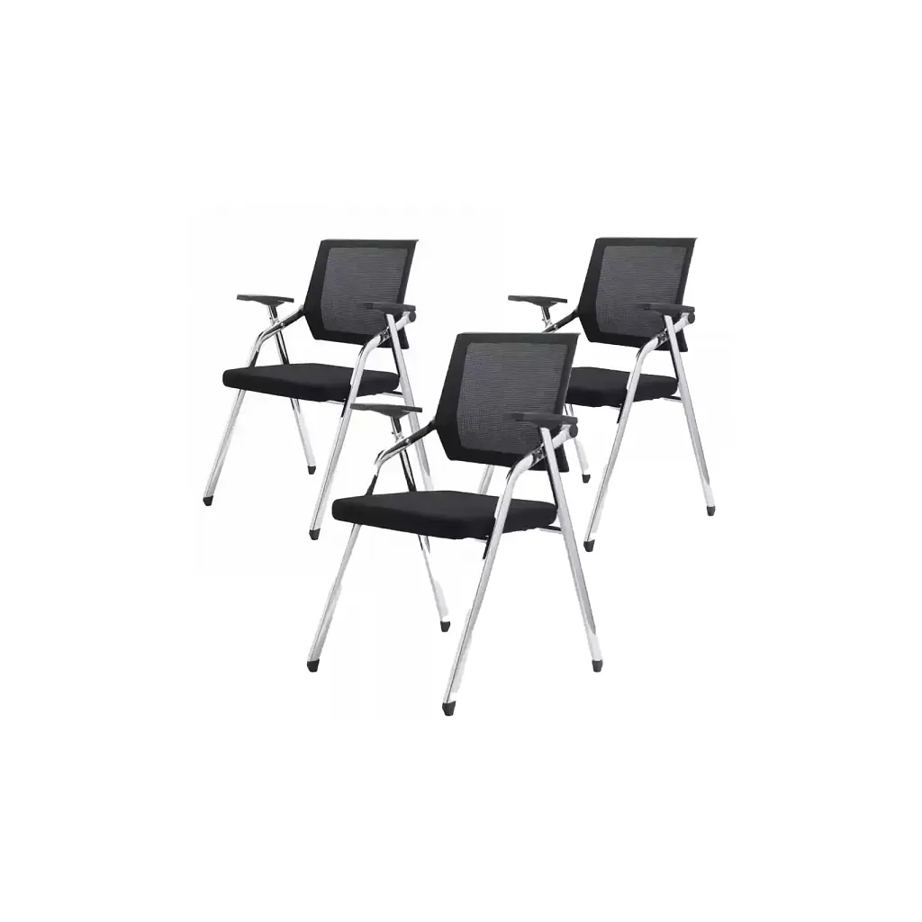 Кухонний стілець Barsky office chrom SBOF-01chr, 3 шт (SBOF-01chr) - фото 2
