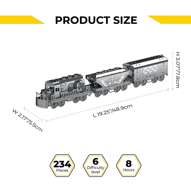 Колекційна модель Metal Time Heavy Loco MT023 - фото 8