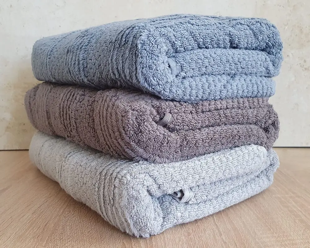 Набір турецьких махрових рушників Cestepe MicroCotton Premium 3 штуки 70x140 Nesha щільність 600 г/м2 - фото 8