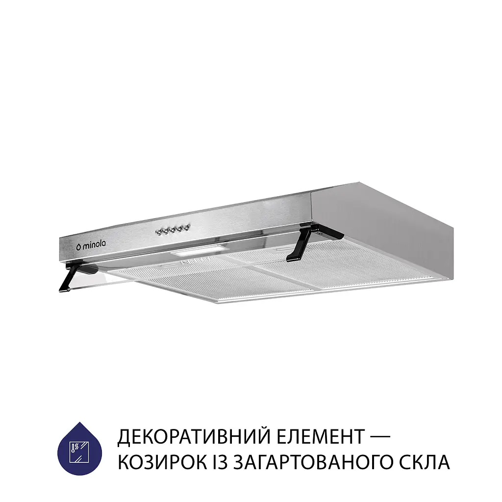Витяжка плоска MINOLA HPL 517 I - фото 4