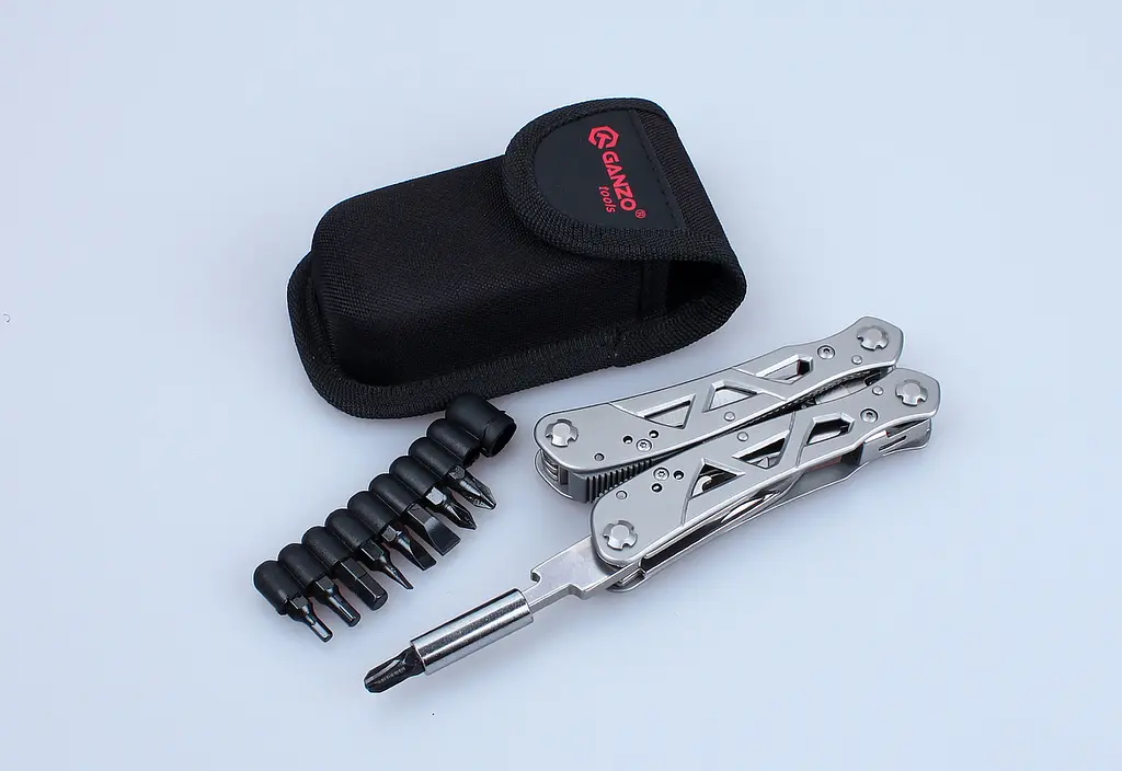 Мультитул Ganzo Multi Tool (G112), Сріблястий - фото 8