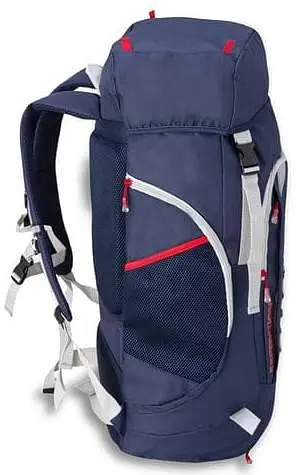 Туристичний похідний рюкзак з дощовиком Semiline Expedition 45L А3009-2 Синій - фото 2