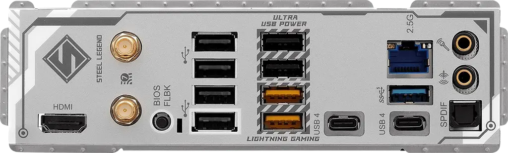 Материнська плата ASRock X870 Steel Legend Wi-Fi Socket AM5 (X870 STEEL LEGEND WIFI) Б/В - фото 3