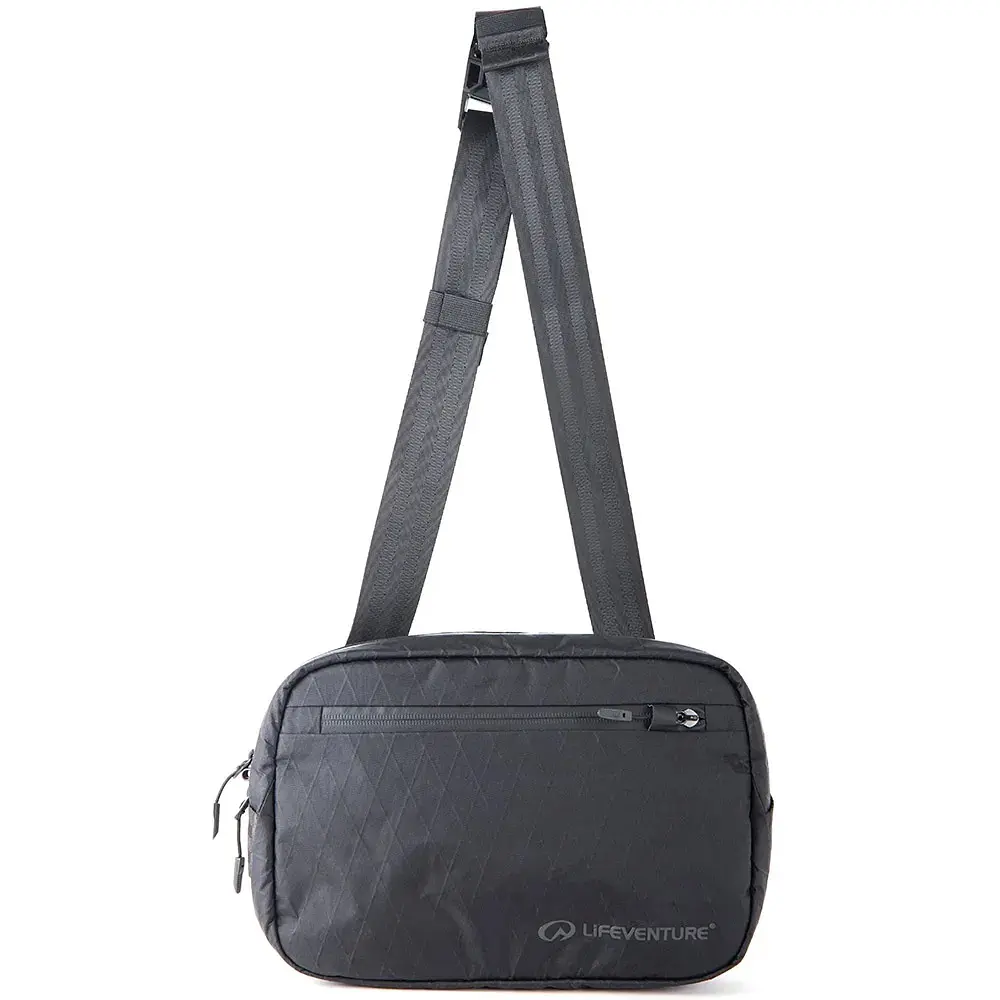 Сумка поясна Lifeventure X-Pac Sling Чорний - фото 2