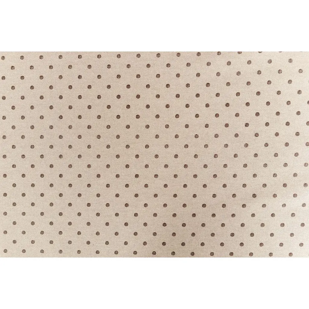 Скатерть Прованс Хозяйка Горох 136х120 см коричневая (31560) - фото 2