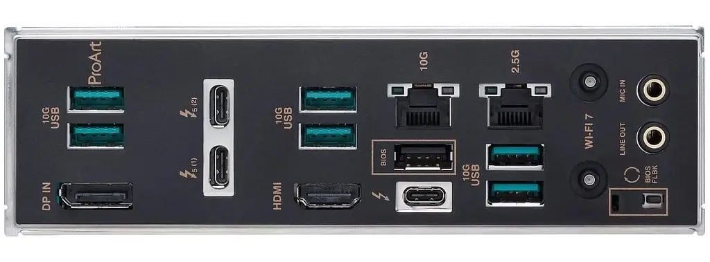 Материнська плата ASUS PROART Z890-CREATOR WIFI (PROART Z890-CREATOR WIFI) (Socket 1851, Intel Z890, ATX) Б/в - фото 5