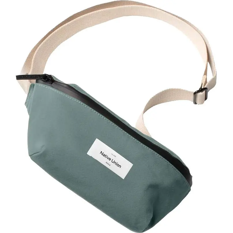 Сумка Native Union W.F.A Crossbody Pouch Slate Green (CROS-POUCH-GRN) зеленая - фото 2