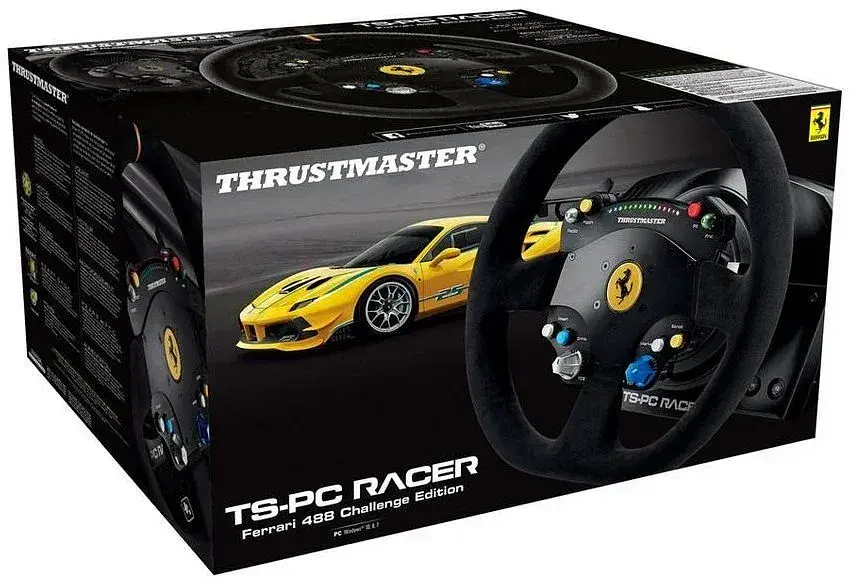 Ігровий кермо Thrustmaster TS-PC Racer Ferrari 488 Challenge Edition PC (2960798) - фото 6