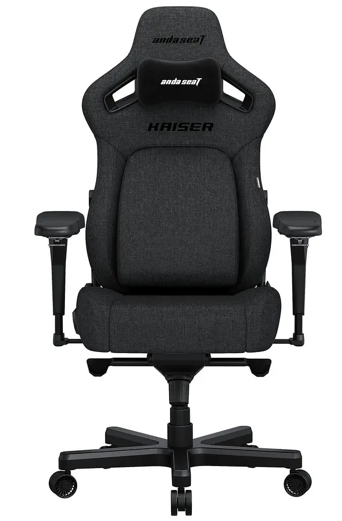 Ігрове крісло Anda Seat Kaiser 4 Dark Gray Fabric Size L (AD12YDDC-L-20-GB-CF) - фото 2