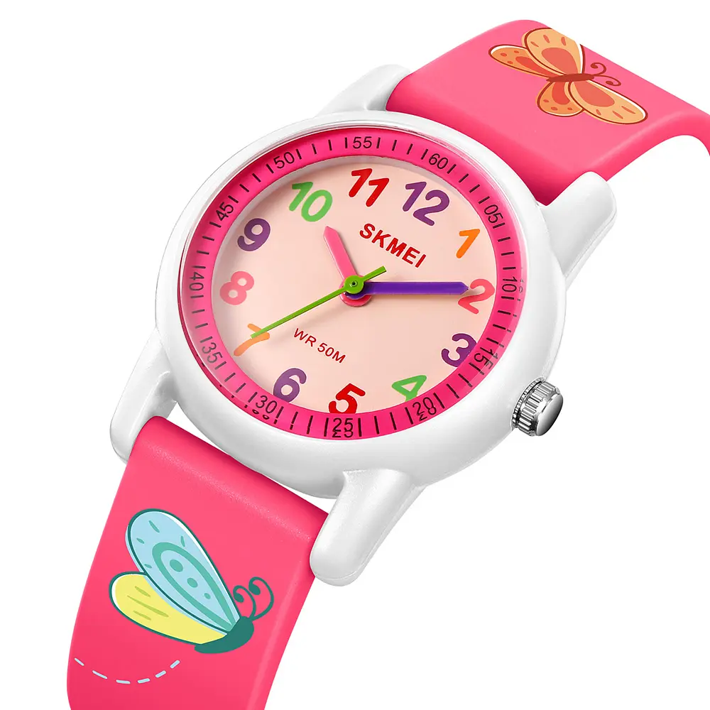 Наручний годинник дитячий 2157PKWT Pink-White Skmei acs0030223 - фото 2