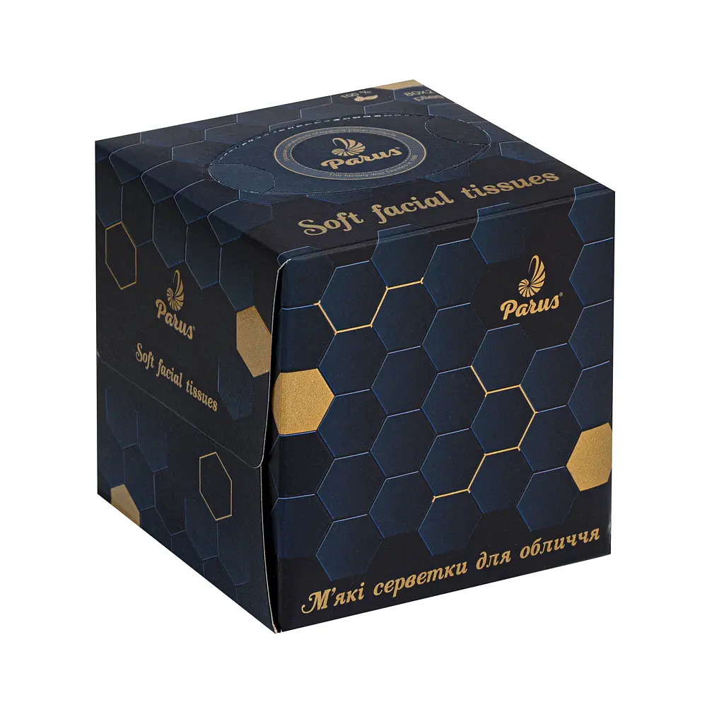 Серветки косметичні Parus двошарові, в асортименті 80 шт. - фото 4