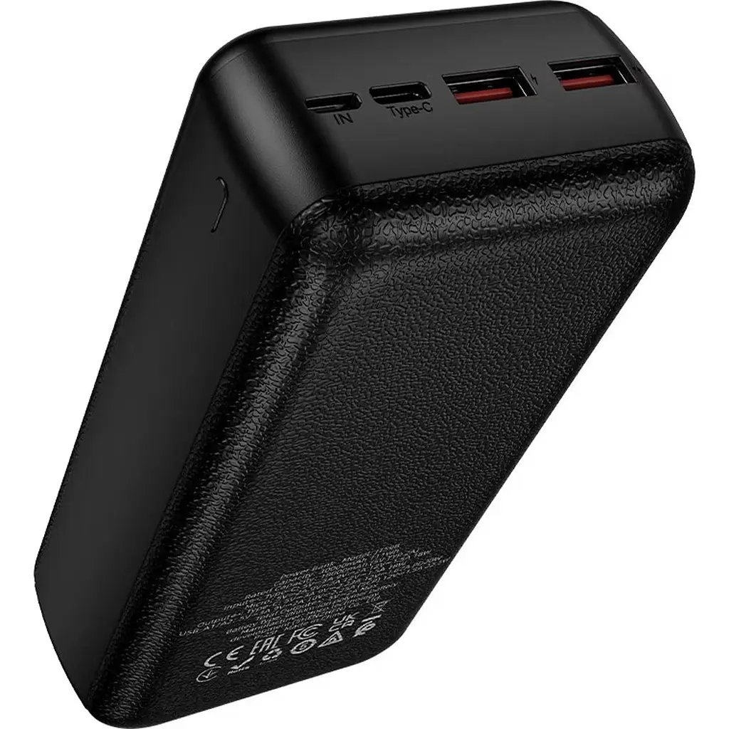 Зовнішній акумулятор Hoco J159B Essence 30000mAh 22.5W Black (673594) [166257] - фото 5