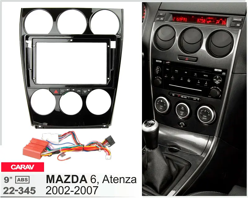 Переходная рамка Mazda 6 Carav 22-345 - фото 7