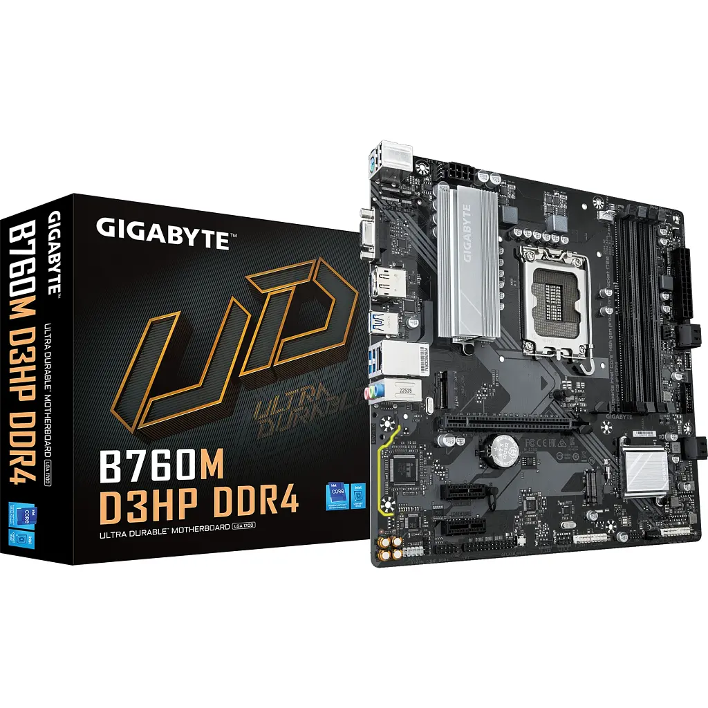 Материнська плата GIGABYTE B760M D3HP DDR4 - фото 4