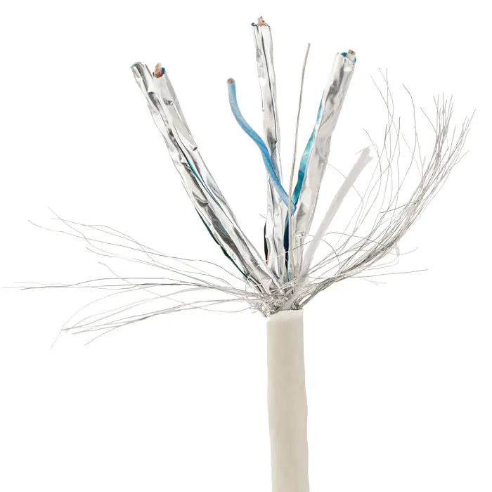 Кабель SSTP 6a (бухта, 305м) Cablexpert LSZH Grey SPC-6A-LSZHCU-SO - фото 3