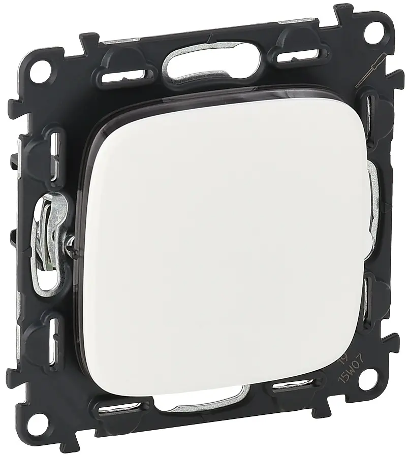 Переключатель Valena ALLURE 10АХ 250V автоматические клеммы белый Legrand osv0001968 - фото 1
