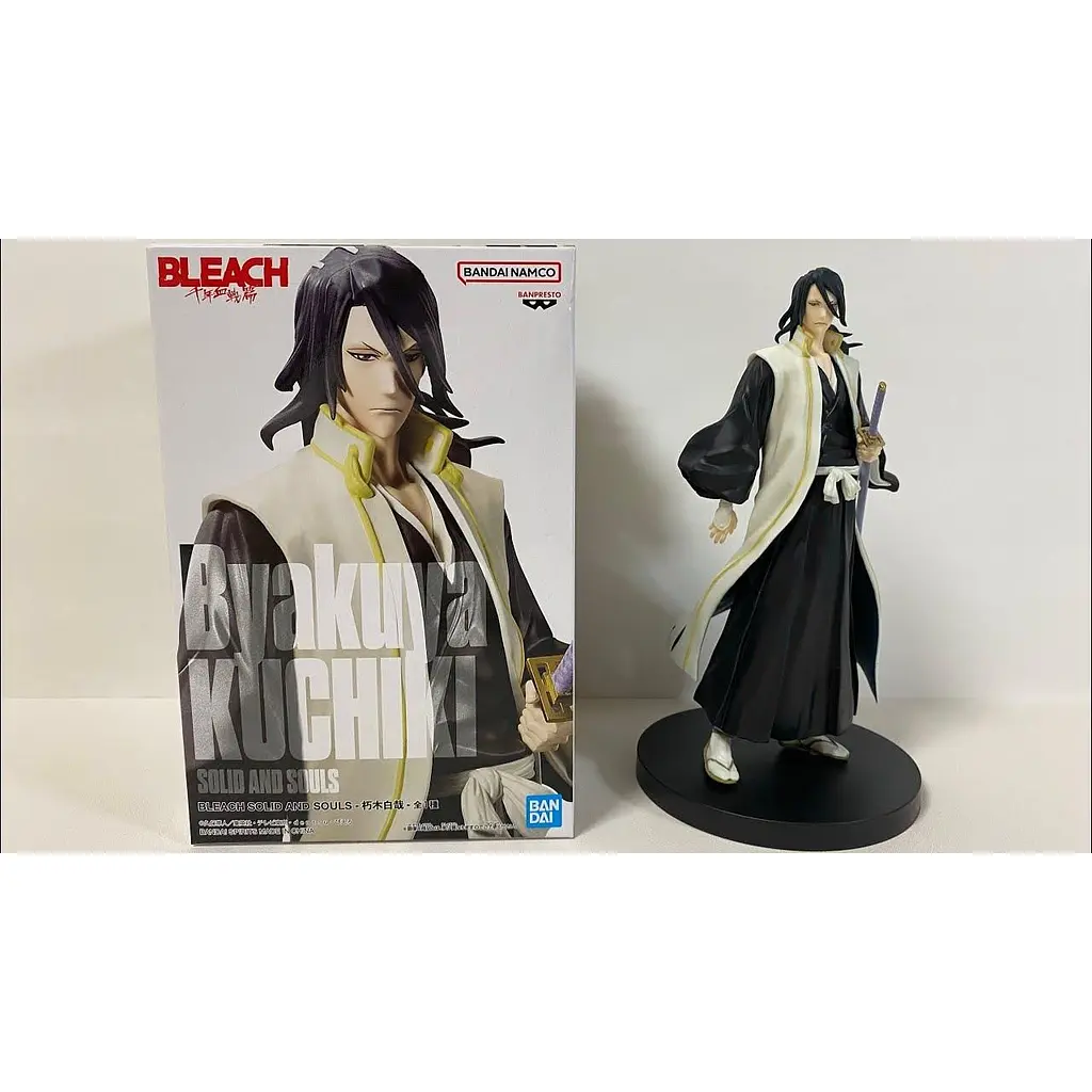 Фигурка Bandai Блич Bleach Byakuya Kuchiki Бякуя Кучики 16 см B BLH BK - фото 4