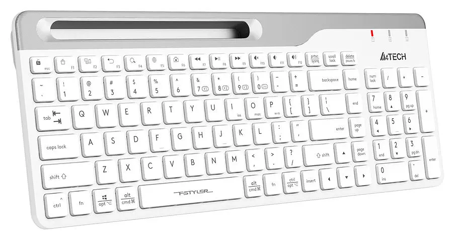 Клавиатура A4Tech Fstyler FBK25 Wireless White (FBK25 (White)) - фото 4