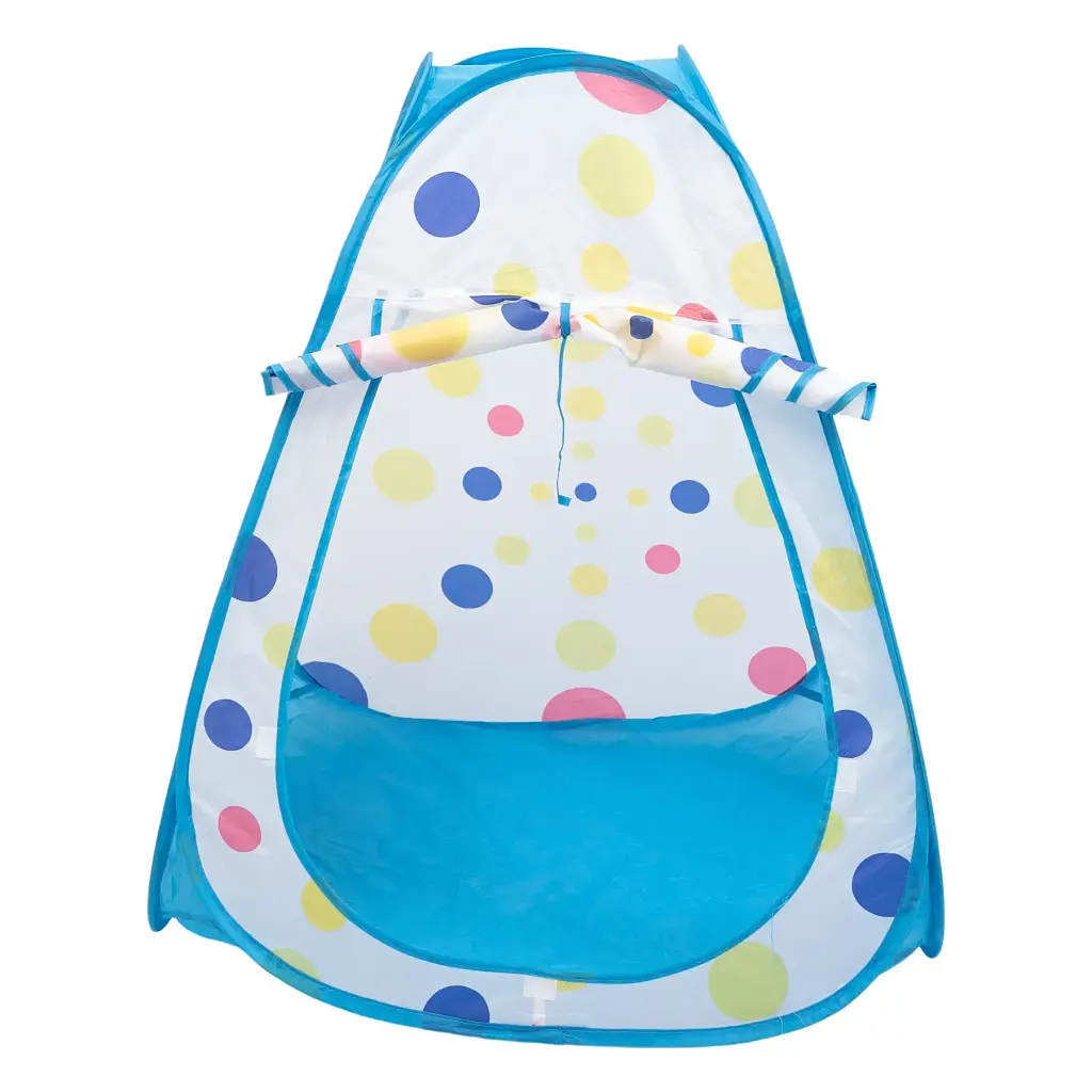 Намет дитячий ігровий LUGI HP-S-4NDBL з тунелем та басейном для кульок блакитний - фото 6