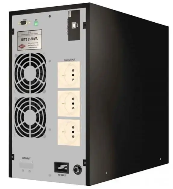 Источник бесперебойного питания AEC IST3020-L 2kVA Online 72Vdc под внешний АКБ - фото 2