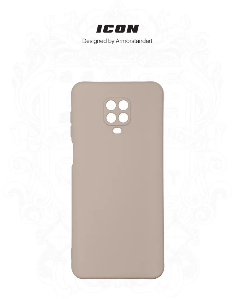 Чехол ArmorStandart ICON для Xiaomi Redmi Note 9S/9 Pro/9 Pro Max Camera cover Pink Sand - фото 3
