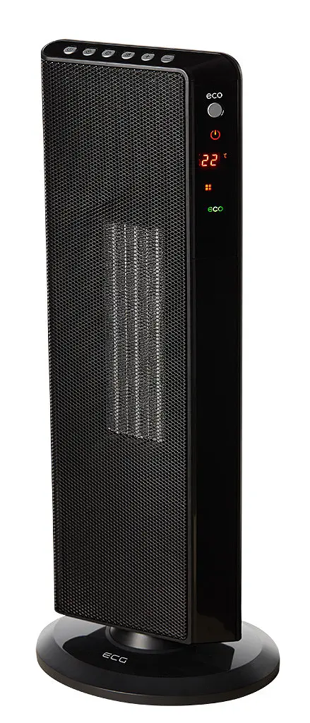 Керамічний обігрівач ECG KT 200 DT Black