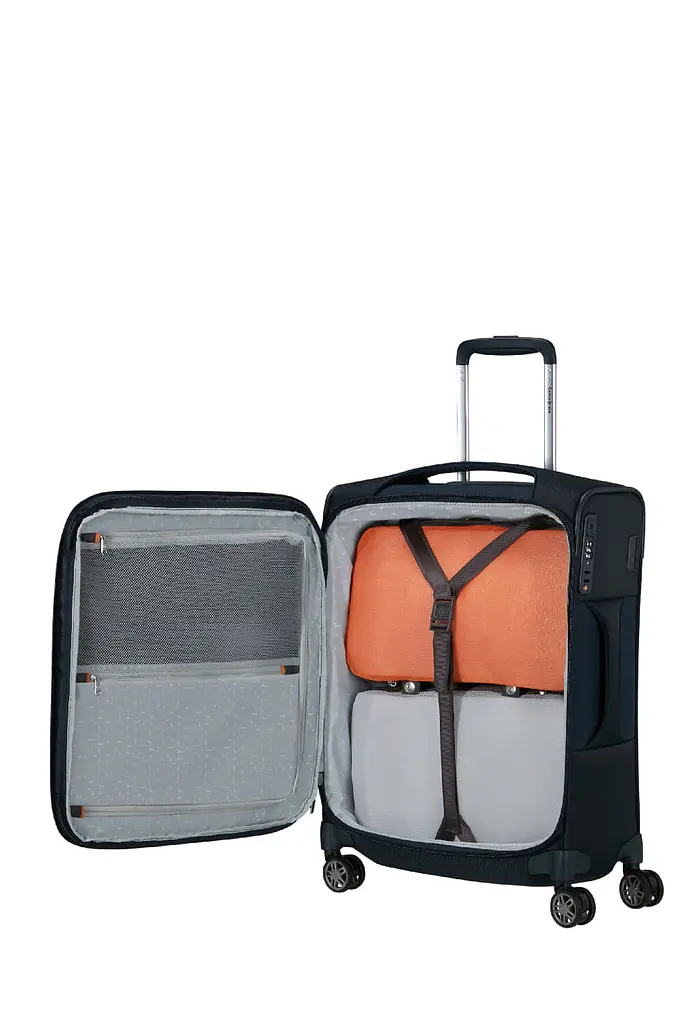 Валіза 55 См Samsonite RE-LITE MIDNIGHT BLUE 55x40x22(25) KQ8*11005 - фото 8