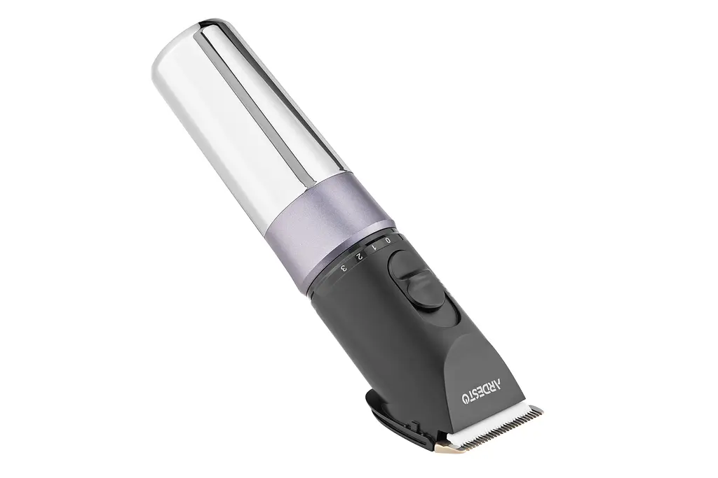Машинка для стрижки Ardesto HC-Y40-DBS, сеть+аккум., насадок-4, титан. напиток + керамика, черный - фото 6