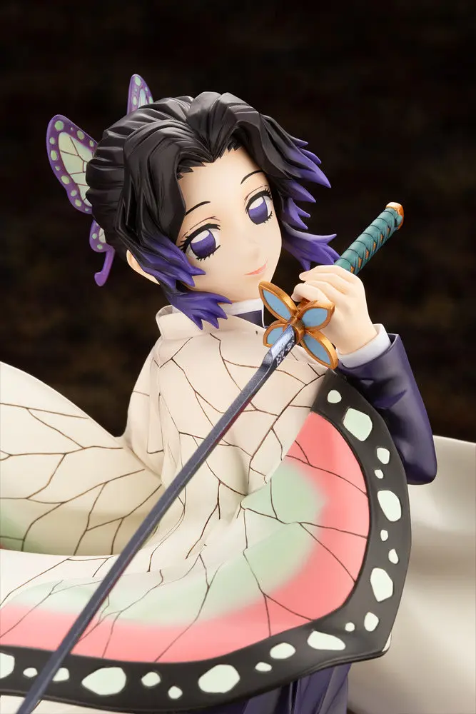Фигурка Kotobukiya Клинок, рассекающий демонов Шинобу Кочо Demon Slayer Shinobu Kocho 25 см WST DS SK - фото 7