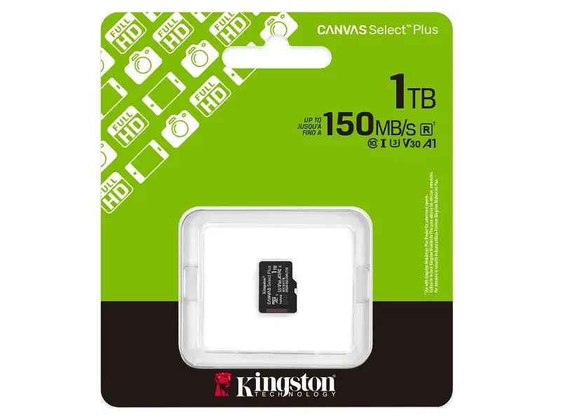 Карта пам'яті Kingston Canvas Select Plus Gen3 microSDXC 1 TB (SDCS3/1TBSP) - фото 3